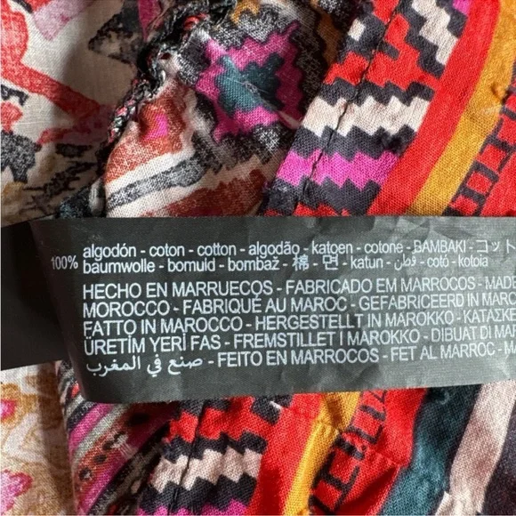 ZARA Geometric Button Front Long Sleeve
Mini Dress, Size L. - Picture 7 of 9